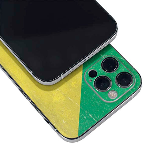 Republic of the Congo Flag Distressed iPhone 12 Pro Skin